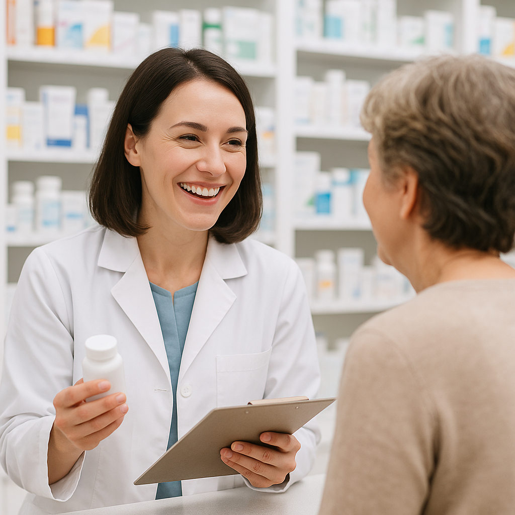 3. Show the Pharmacist & Save